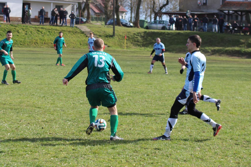 Klasa A: Błękitni - Sparta 3:6 (3:3)