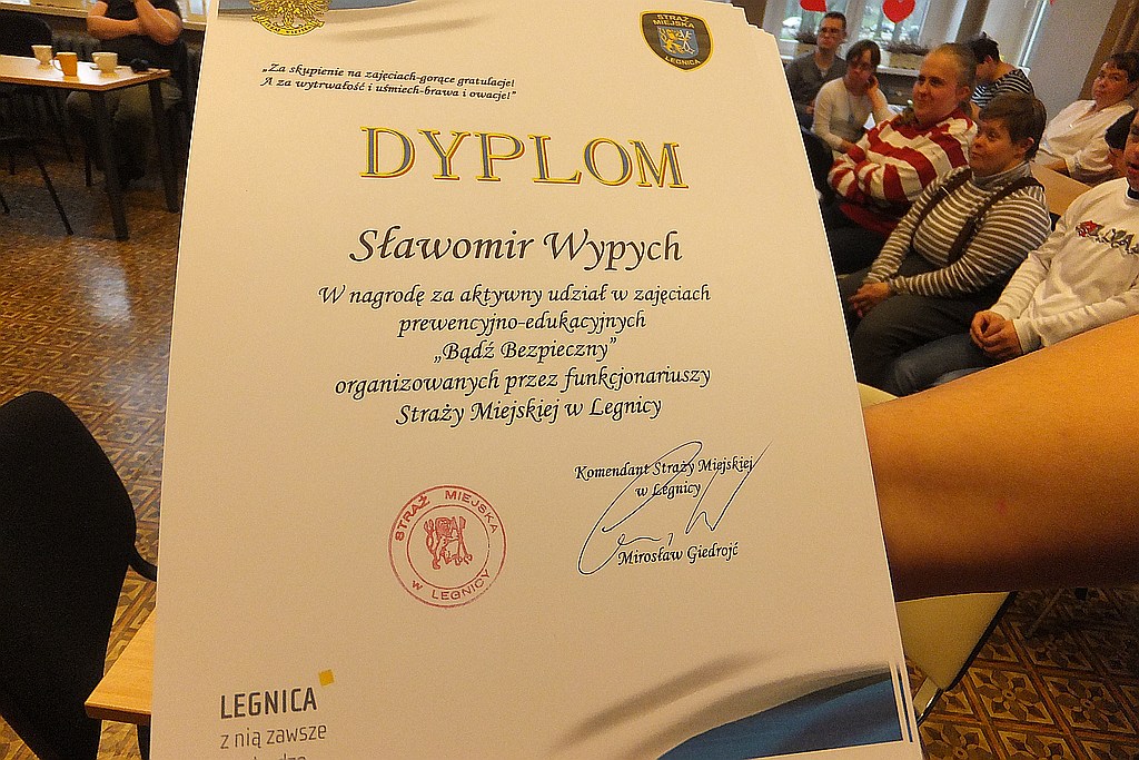 Bezpieczni podopieczni WTZ”Jutrzenka”