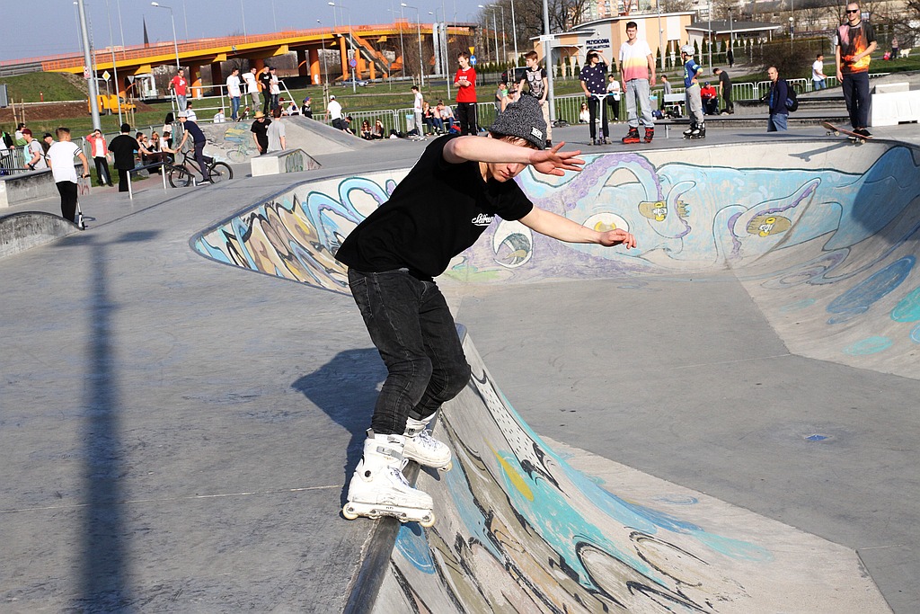 Skatepark Night na otwarcie sezonu