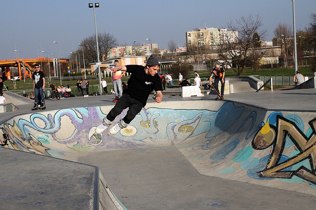 Skatepark Night na otwarcie sezonu