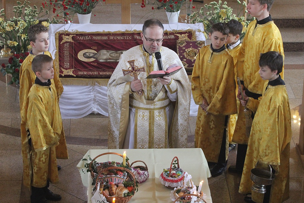 Grekokatolicy poświęcili pokarmy wielkanocne