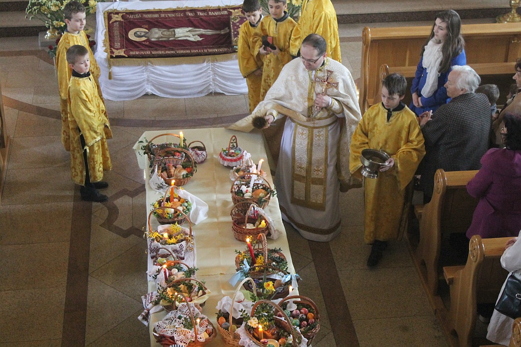 Grekokatolicy poświęcili pokarmy wielkanocne