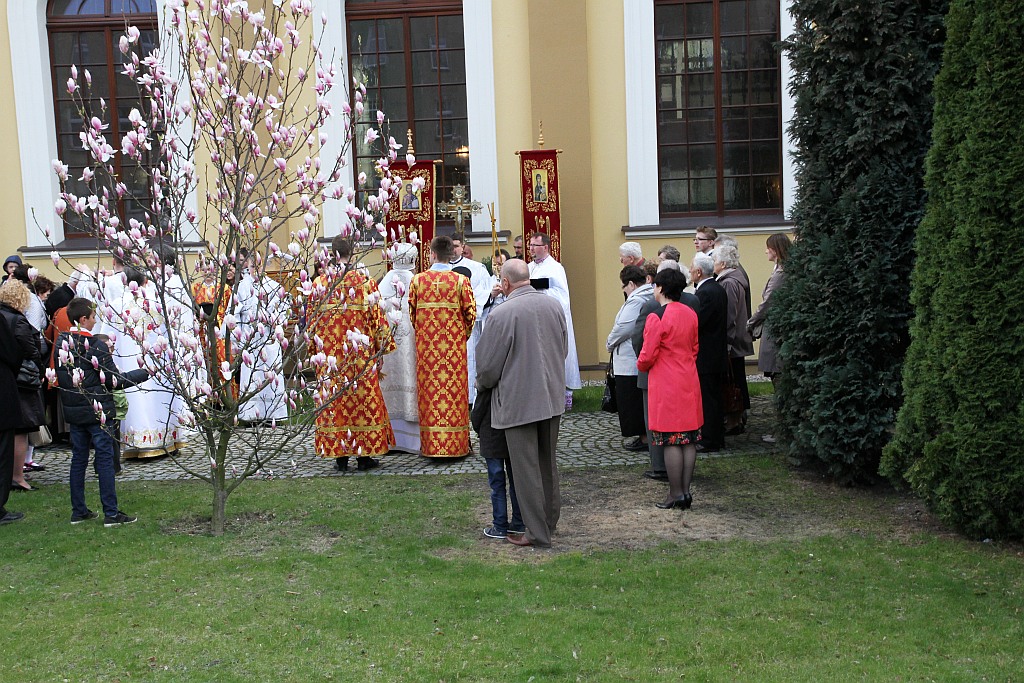 Prawosławny arcybiskup Jeremiasz w Legnicy