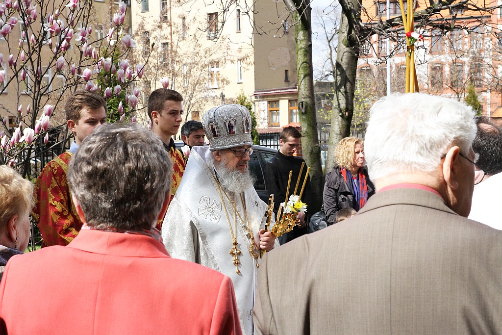 Prawosławny arcybiskup Jeremiasz w Legnicy