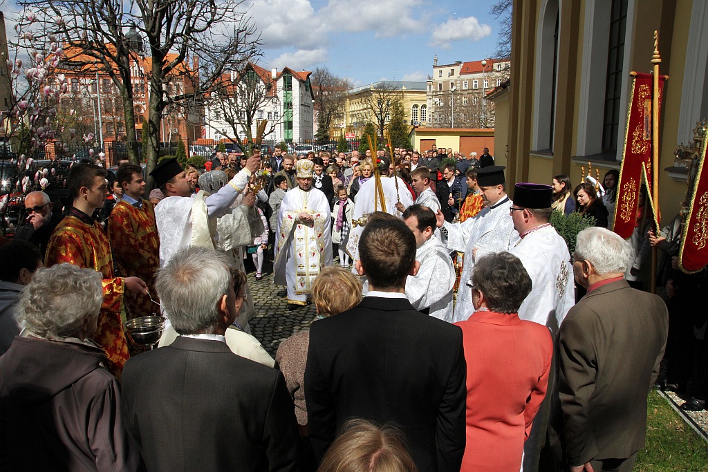 Prawosławny arcybiskup Jeremiasz w Legnicy