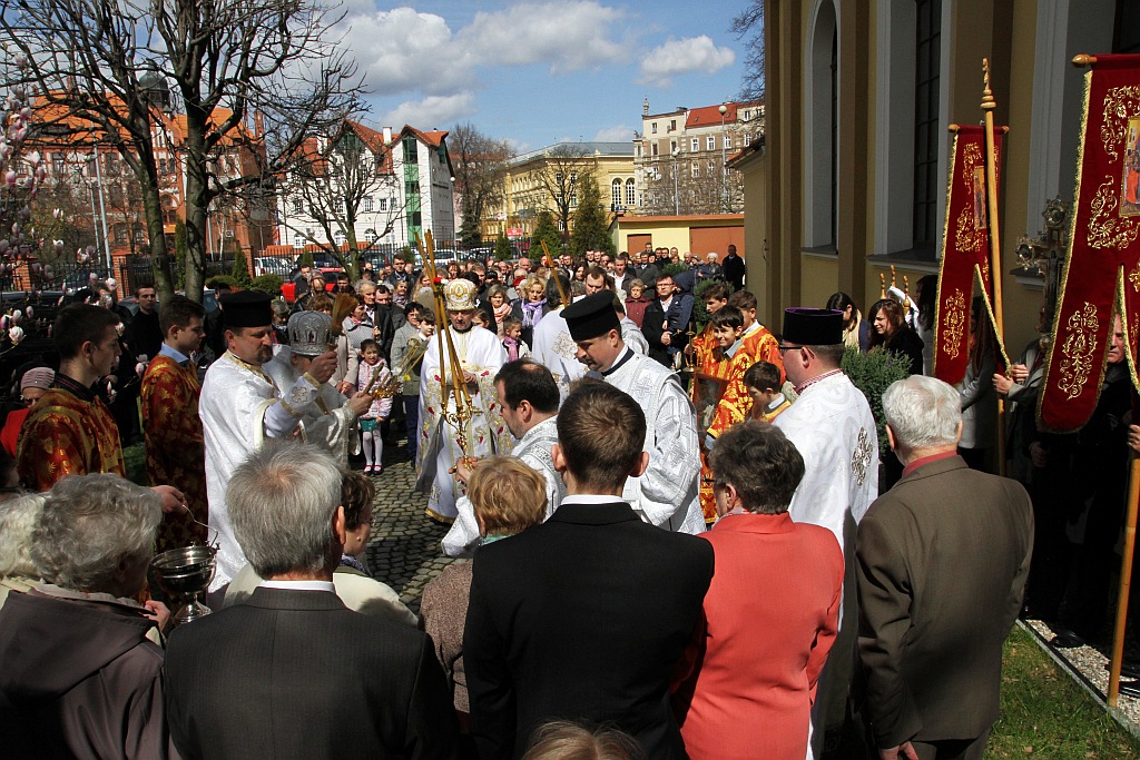 Prawosławny arcybiskup Jeremiasz w Legnicy