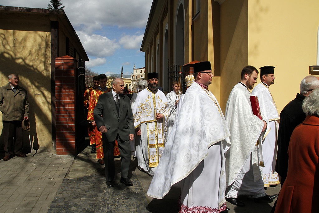 Prawosławny arcybiskup Jeremiasz w Legnicy