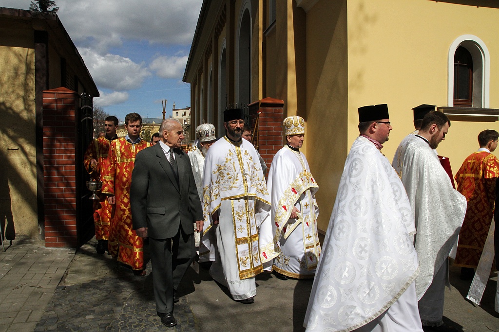 Prawosławny arcybiskup Jeremiasz w Legnicy