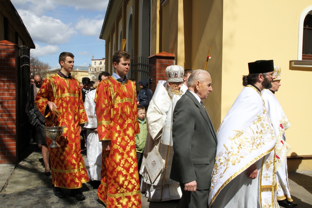 Prawosławny arcybiskup Jeremiasz w Legnicy