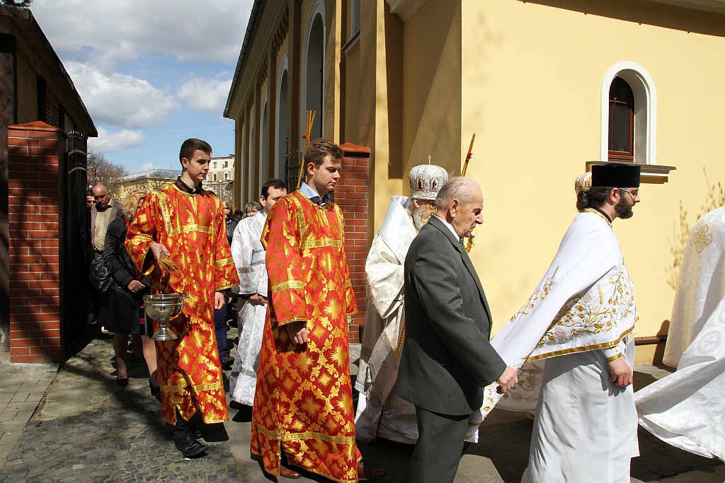 Prawosławny arcybiskup Jeremiasz w Legnicy