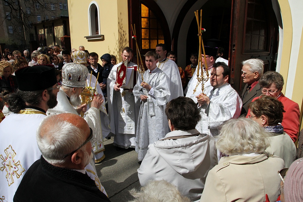 Prawosławny arcybiskup Jeremiasz w Legnicy