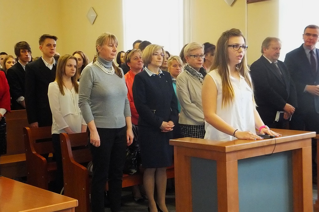 Pokazowa rozprawa w wykonaniu uczniów „ekonoma”