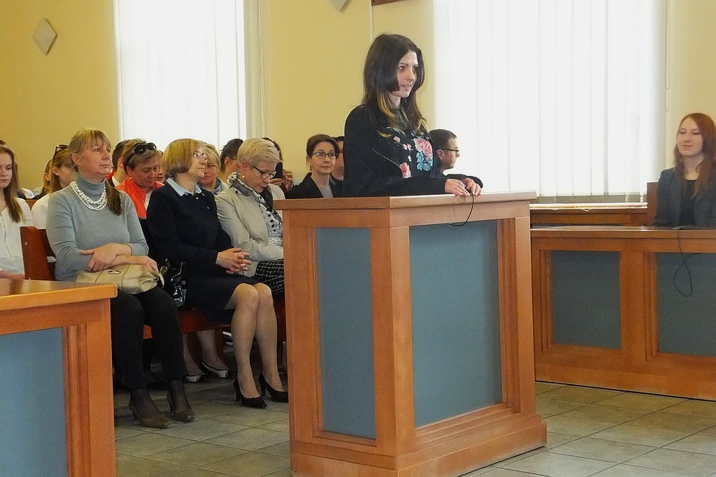 Pokazowa rozprawa w wykonaniu uczniów „ekonoma”