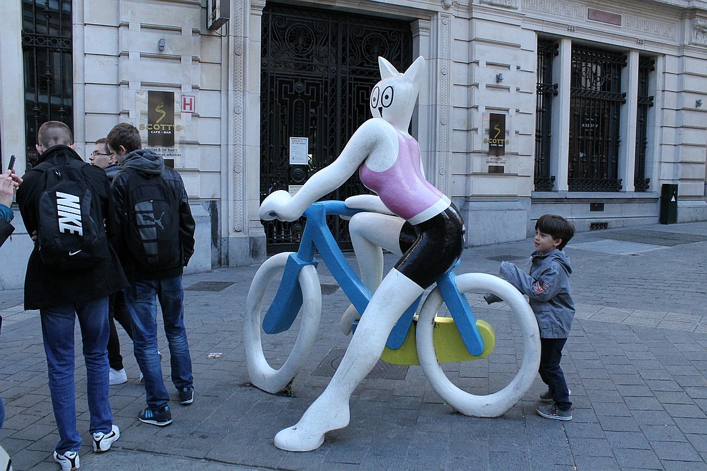 Wycieczka po ulicach Brukseli
