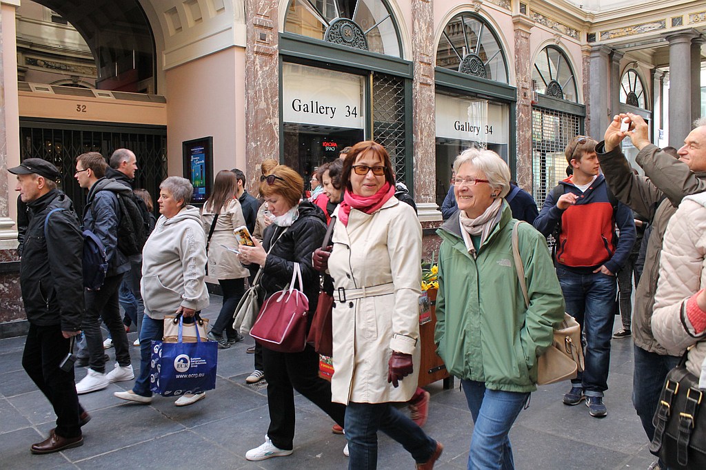 Wycieczka po ulicach Brukseli