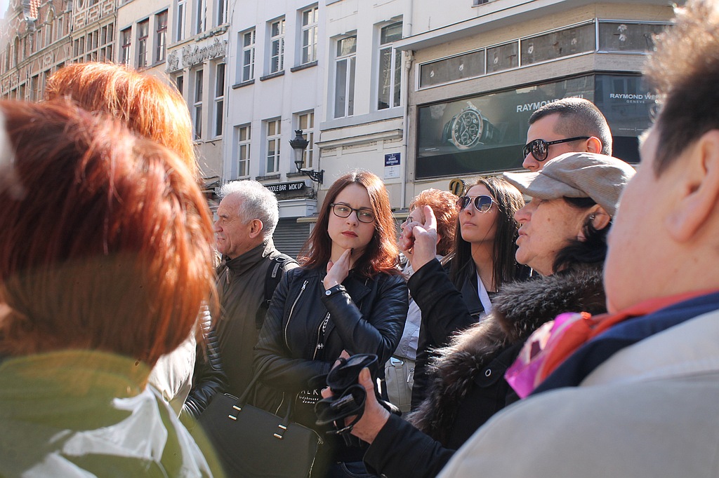 Wycieczka po ulicach Brukseli