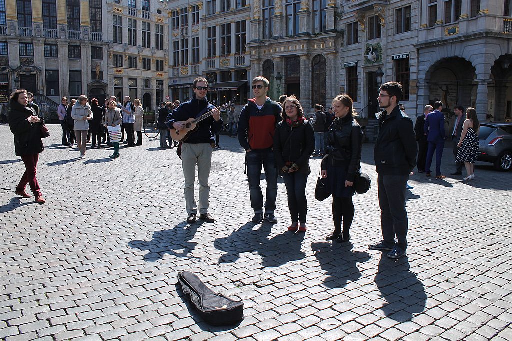 Wycieczka po ulicach Brukseli
