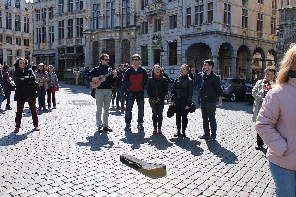 Wycieczka po ulicach Brukseli