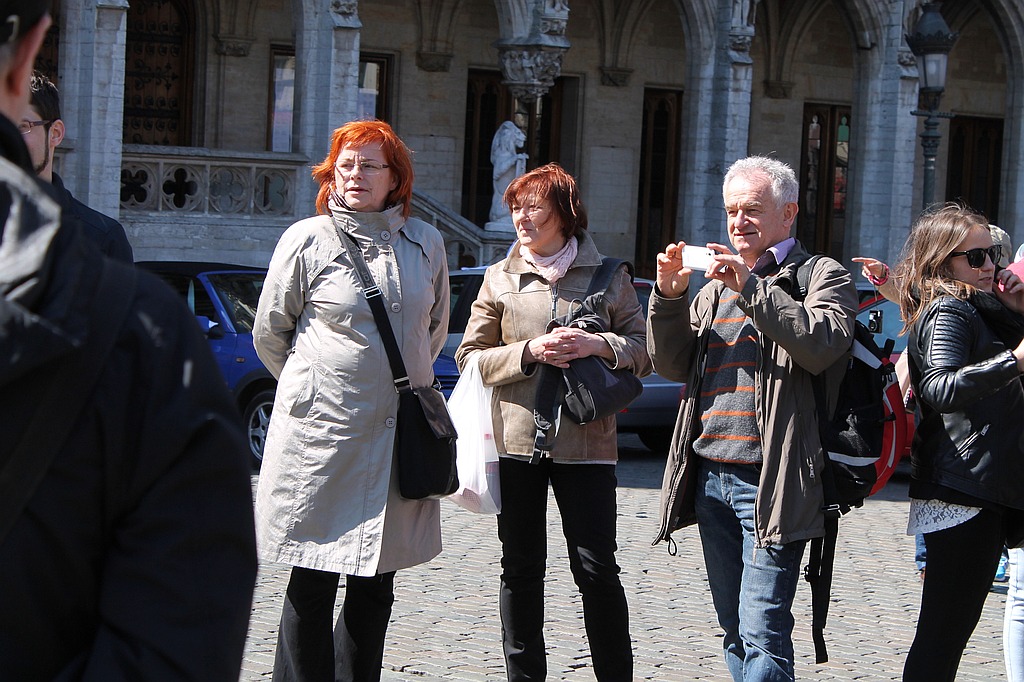 Wycieczka po ulicach Brukseli