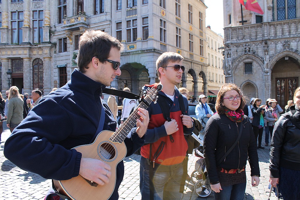 Wycieczka po ulicach Brukseli