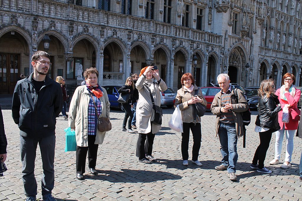 Wycieczka po ulicach Brukseli