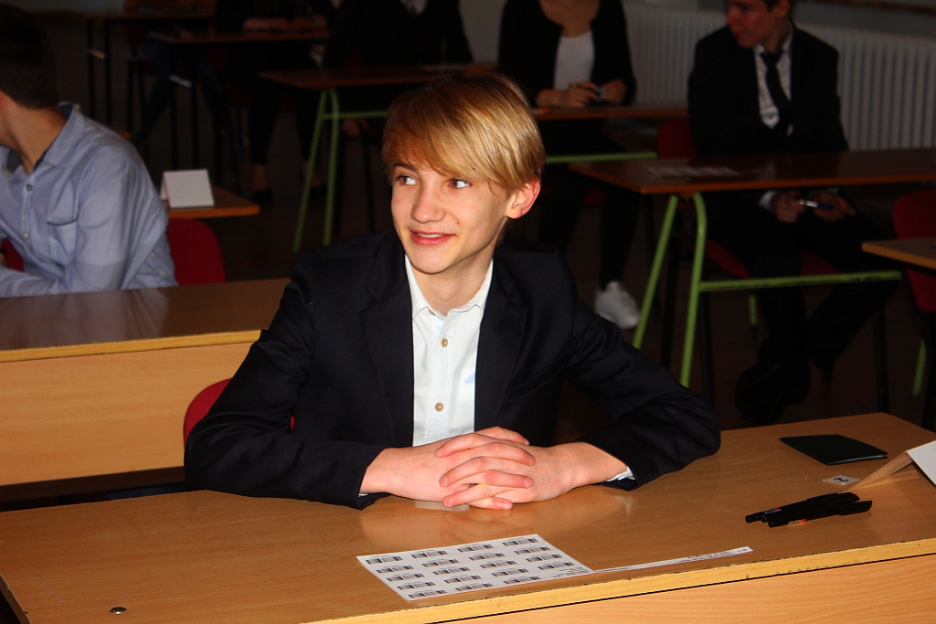 Egzamin gimnazjalny w SG TWP