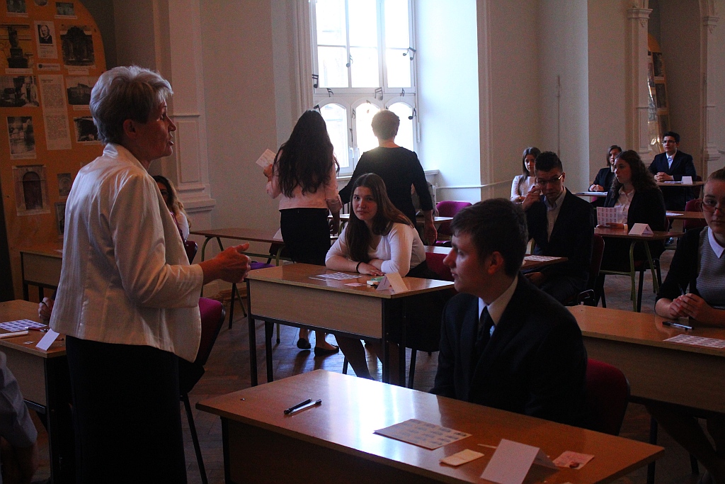 Egzamin gimnazjalny w SG TWP