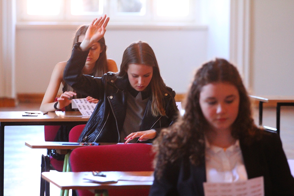 Egzamin gimnazjalny w SG TWP