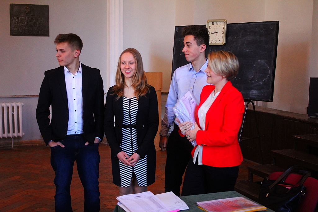 Egzamin gimnazjalny w SG TWP