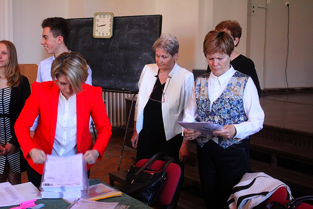 Egzamin gimnazjalny w SG TWP