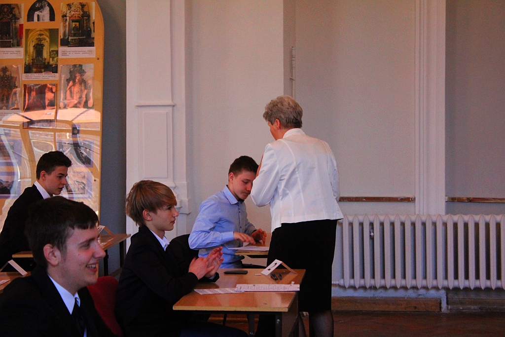 Egzamin gimnazjalny w SG TWP