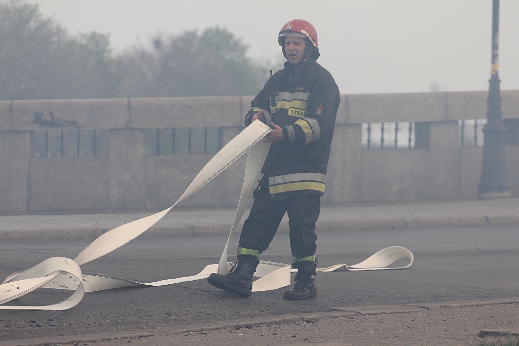 Pożar na Kartuskiej. Była stolarnia w ogniu
