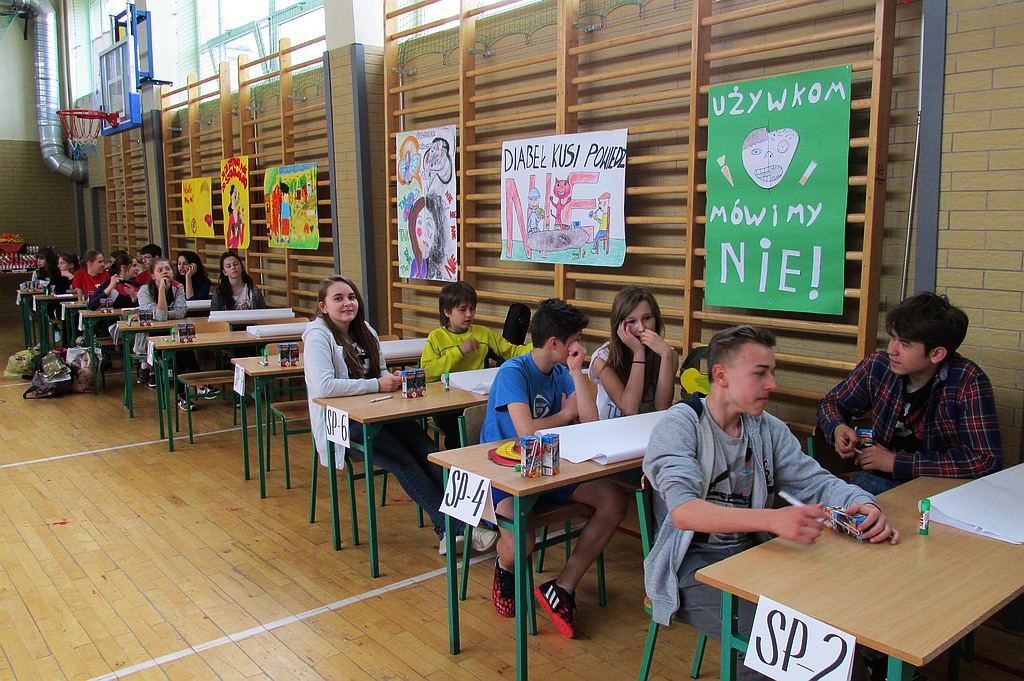 Finał konkursu „By zdrowym być” w SP 18