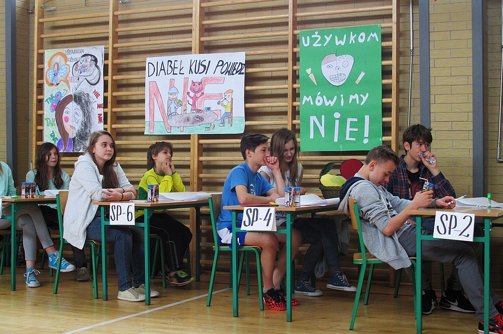 Finał konkursu „By zdrowym być” w SP 18