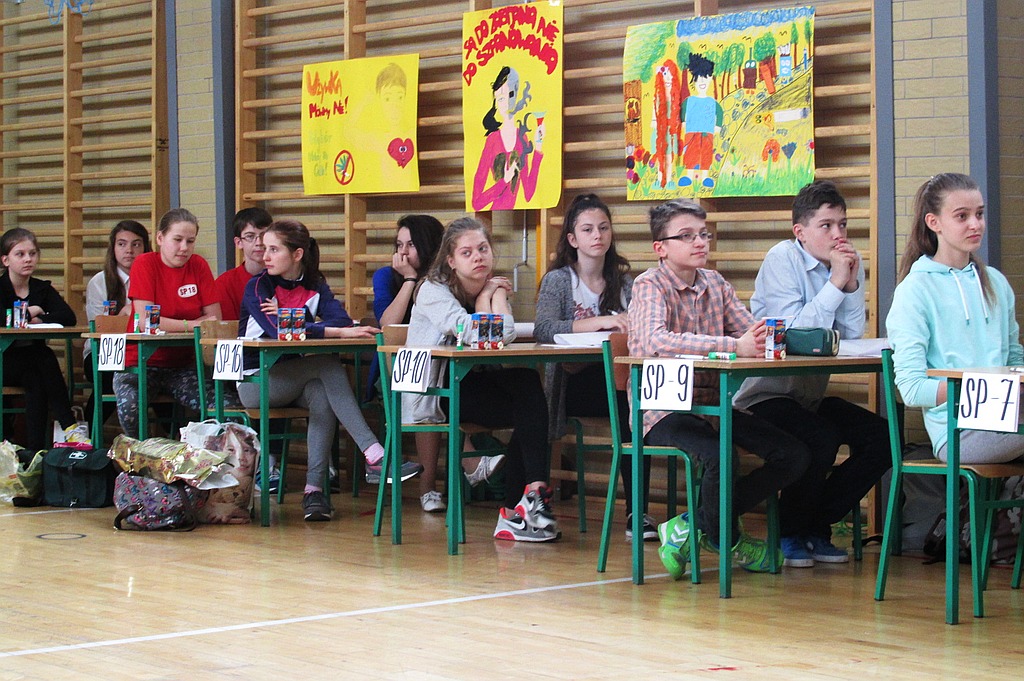 Finał konkursu „By zdrowym być” w SP 18