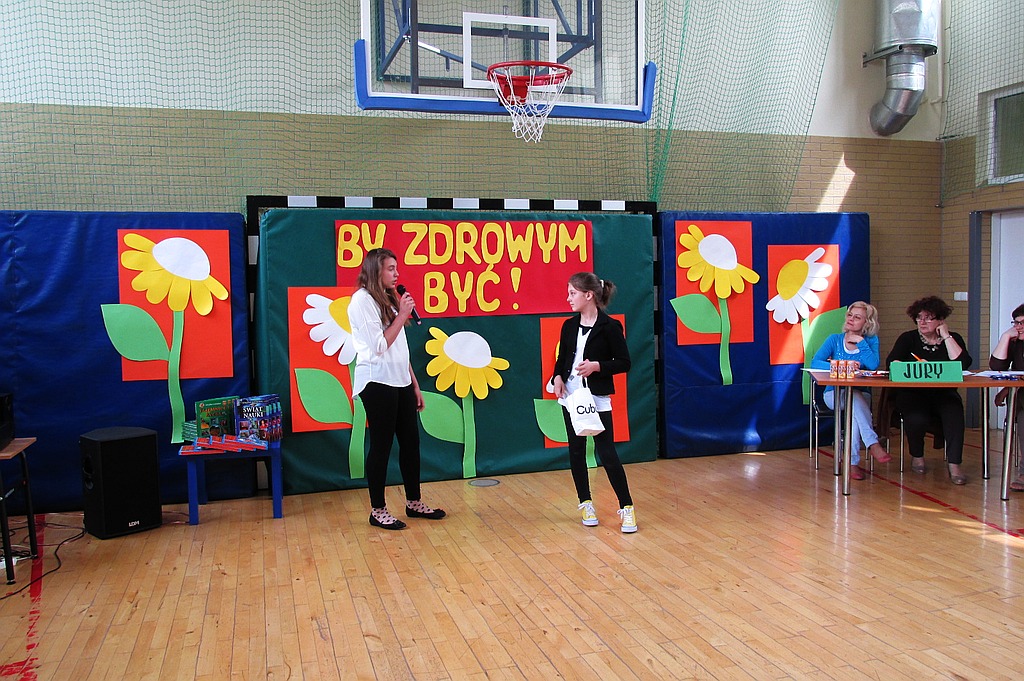 Finał konkursu „By zdrowym być” w SP 18