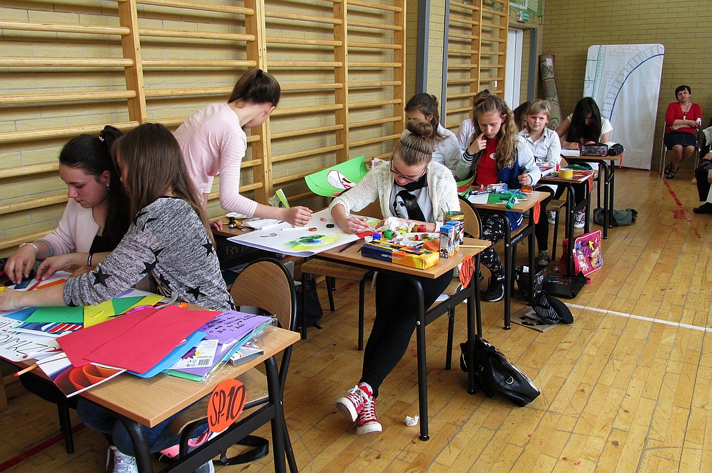 Finał konkursu „By zdrowym być” w SP 18