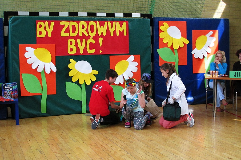 Finał konkursu „By zdrowym być” w SP 18