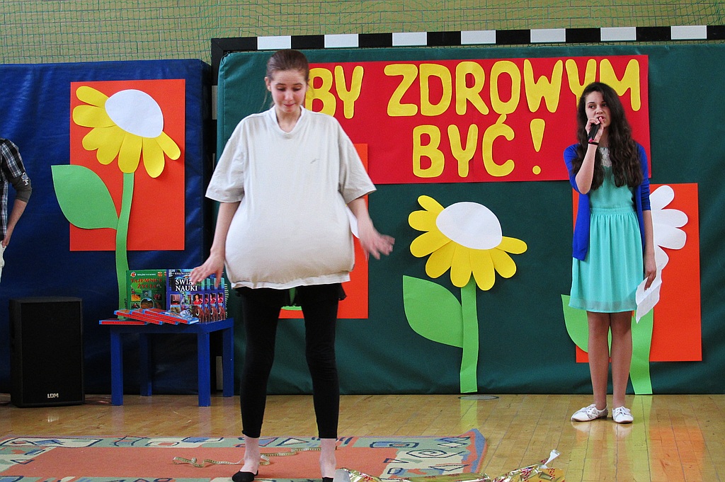 Finał konkursu „By zdrowym być” w SP 18