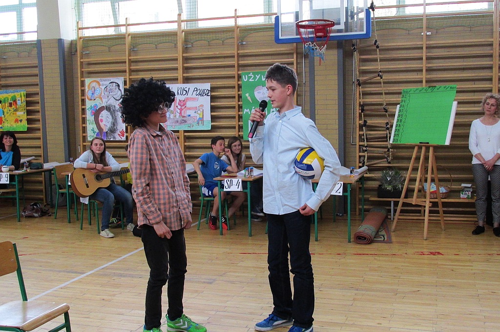 Finał konkursu „By zdrowym być” w SP 18