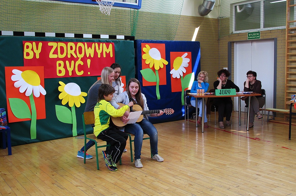 Finał konkursu „By zdrowym być” w SP 18