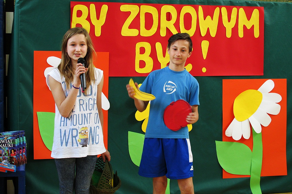 Finał konkursu „By zdrowym być” w SP 18