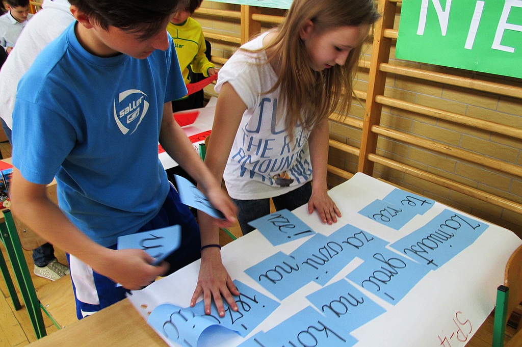 Finał konkursu „By zdrowym być” w SP 18