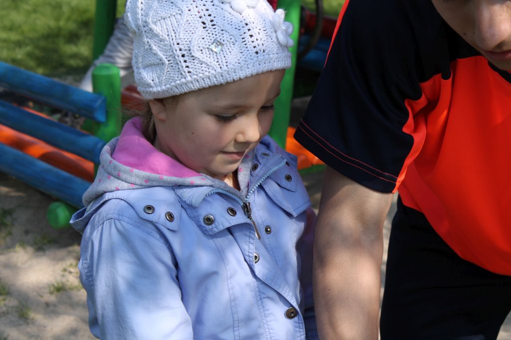 Dwaj zawodnicy na zakończenie sportowego tygodnia