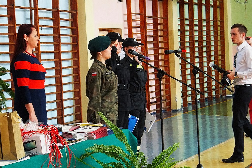 Zakończenie roku klas mundurowych