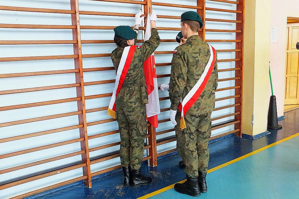 Zakończenie roku klas mundurowych