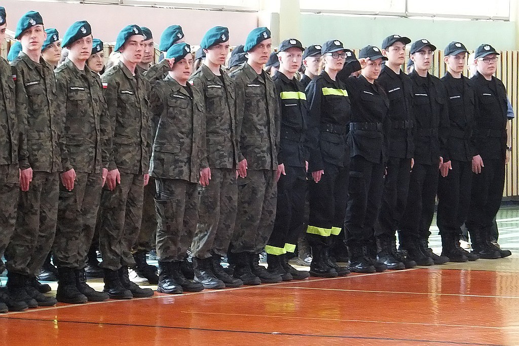 Zakończenie roku klas mundurowych