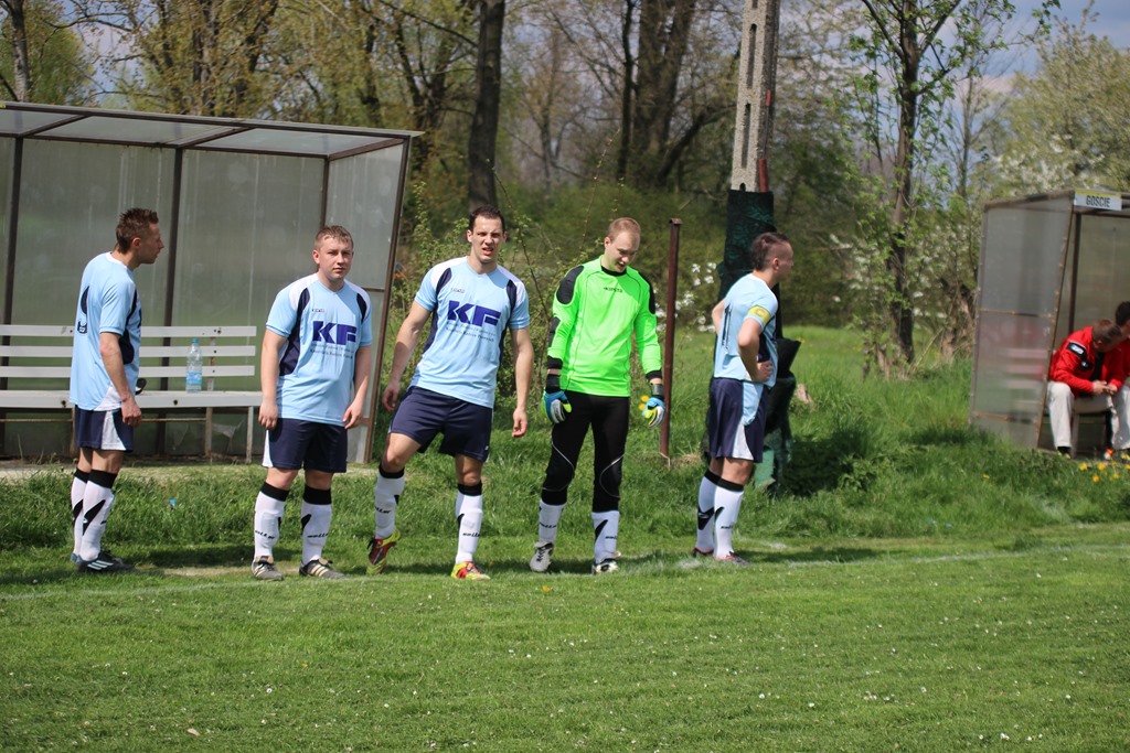 Klasa A: Błękitni - Grom 0:5 (0:1)