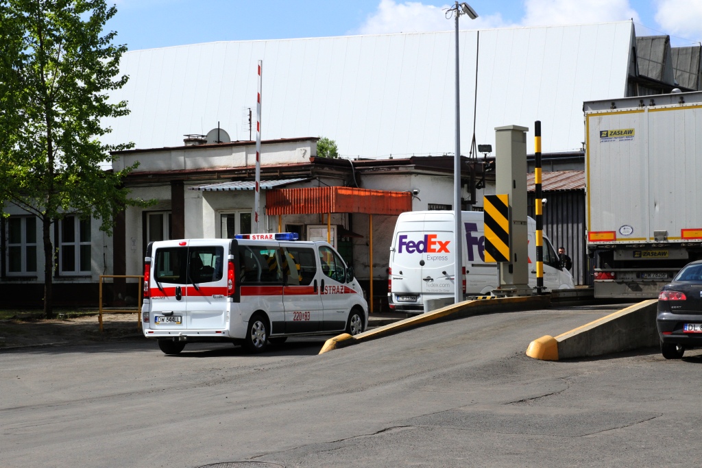 Strażacy gasili pożar w hucie. Na szczęście na niby