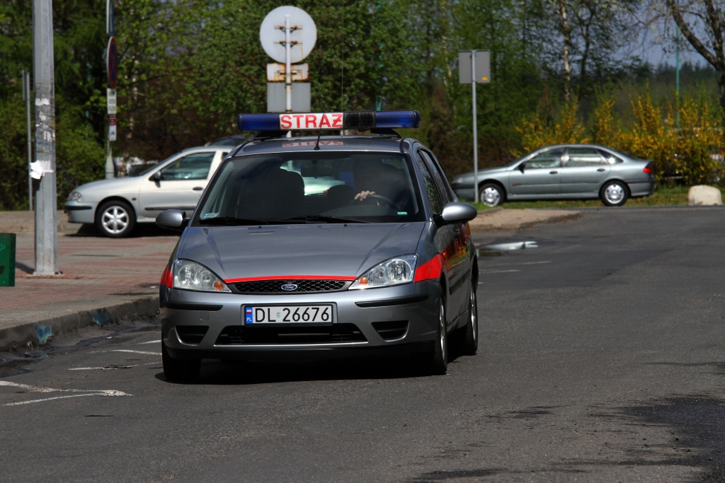 Strażacy gasili pożar w hucie. Na szczęście na niby